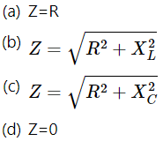 FOR RC SERIES CIRCUIT