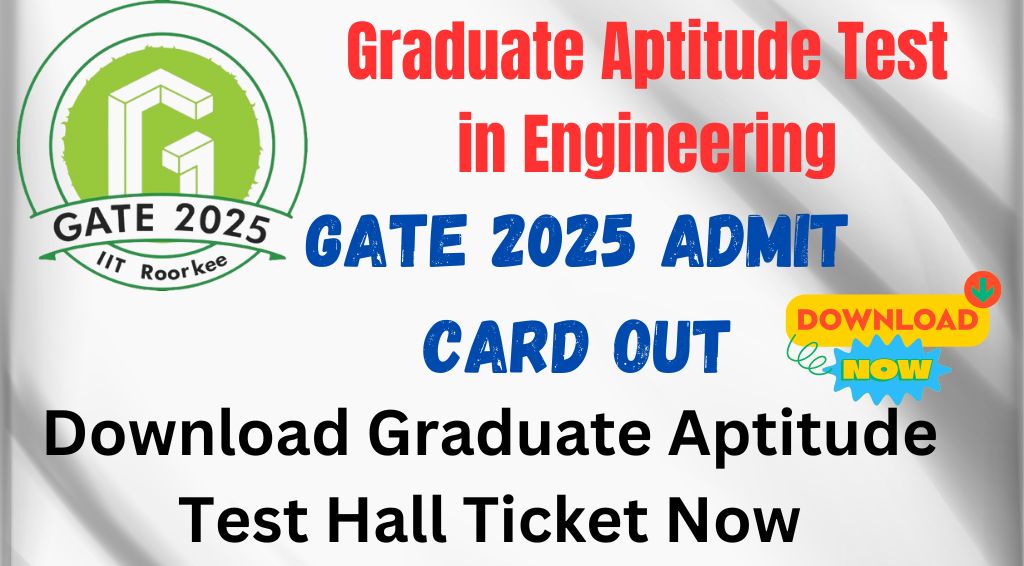 GATE 2025 Admit Card